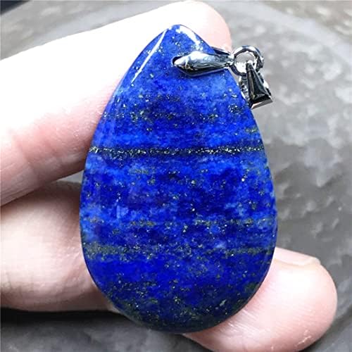 טבעי מלכותי כחול לאפיס לאזולי אבן נדירה תכשיטי תליון נדיר לאישה גבר עושר רייקי אהבה מזל מתנה קריסטל