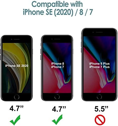 תואם למארז iPhone 7/8/SE 2020, דגל אמריקאי וינטג 'מיועד למארז iPhone 7/8/SE 2020, רזה התאמה אטום -זעזועים