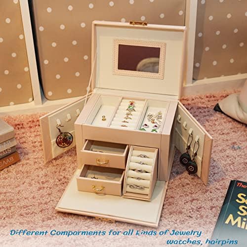 קופסאות תכשיטים של Gdjmlay קופסאות תכשיטים ומתיקי תכשיטים מיני