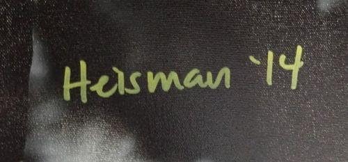 מרקוס מריוטה עם חתימה ממוסגרת 20x24 קנבס צילום אורגון ברווזים הייסמן '14 /8 ממ מניות הולו 91863 - אמנות