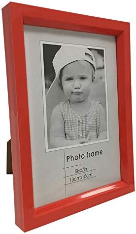 מסגרת צילום מסגרת שולחן עבודה שולחן עבודה מפלסטיק מסגרת צילום ילדים מסגרת פרספקס בתוך מסגרת מינימליסטית צהובה