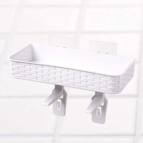 UXZDX מתלה פלסטיק יפני, מדף מקלחת רכוב קיר מתלה לאחסון פינת קיר, מתלה מקלחת אמבטיה קיר קיר מקלחת רכוב