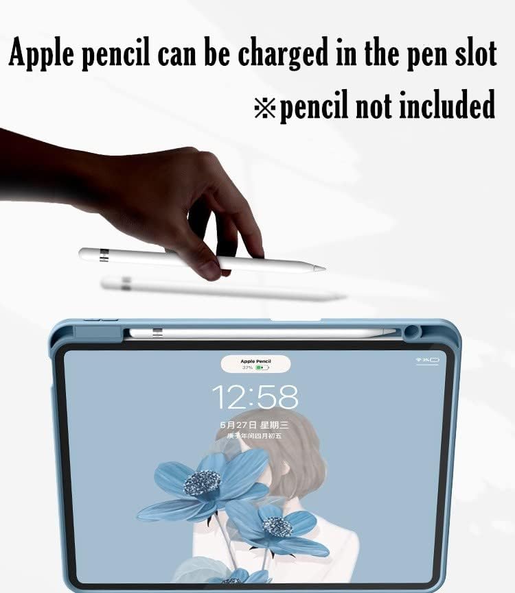 Souyoyihi iPad Air 5th Decocie Decocie Chase עם Touchpad ipad Pro 11 אינץ '4 3rd 2nd generation צבע מקלדת צבע