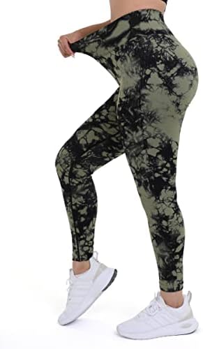 טורבופיט חלק חלקה של חותלות הרמת קת לנשים אימון מותן גבוה מכנסי יוגה מכנסי יוגה בקרת בטן טייץ אתלטי