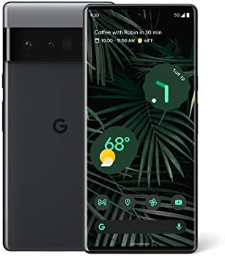 Google Pixel 6 Pro - 5G טלפון אנדרואיד - סמארטפון לא נעול עם מצלמת פיקסל מתקדמת ועדשת טלפוטו - 128GB