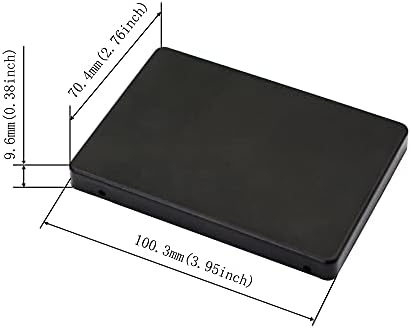 מתאם מארז גינטויון מסאטה מיני פצ 'י-אי-אס-די עד 2.5 אינץ' 44 פינים, שחור למחשב נייד נייד למחשב שולחני