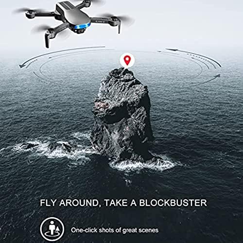 Arcawa מתקפל מזלט GPS ללא מברשות עם מצלמה 6K HD למבוגרים, העברת וידאו, RC Quadcopter עם אחיזת