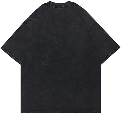 ראפידסטריט חולצת טריקו מכובסת גברים בגדי רחוב של הרג 'וקו ילדה מצוירת יפנית חולצת טי קאנג' י גרפי