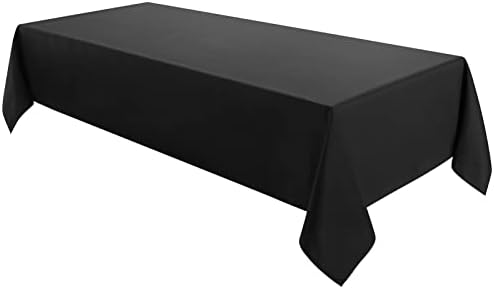 Vidafete 2 חבילה 60*102 מלבן מלבן שולחן שולחן פוליאסטר בד שולחן ， עמיד בכתם וקמט כיסוי שולחן אוכל פוליאסטר