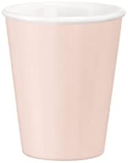 כוס בורמיולי רוקו קפיינו, זכוכית אופל, סט של 12, 3.25 עוז, ורוד