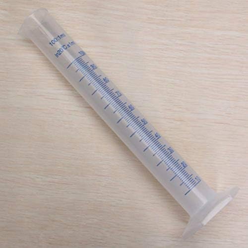 גרנק מדידת צילינדר 100 מ ל פוליפרופילן פלסטיק בוגר צילינדר מבחנה מעבדה עם בסיס משושה למעבדה