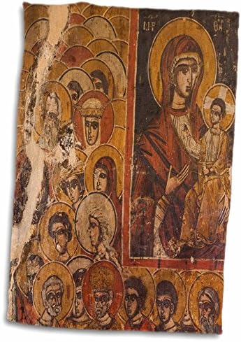 3 את אלבניה, קורקה, מבורג'ה, ציורי קיר של כנסיית התחייה הקדושה - מגבות