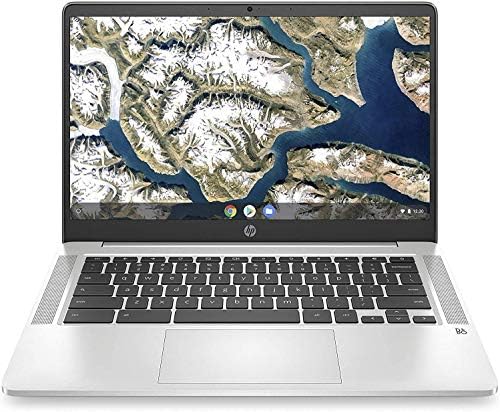 HP 2020 Chromebook 14 אינץ 'מחשב נייד FHD, Intel Celeron N4000, 4GB RAM, 64GB EMMC, WiFi, Webcam, Bluetooth, USB-C,