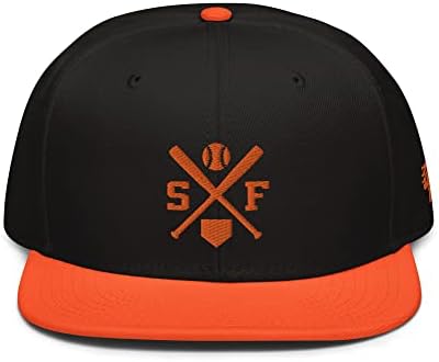 סן פרנסיסקו עטלפי בייסבול רטרו SF Snapback HAT כובע בייסבול