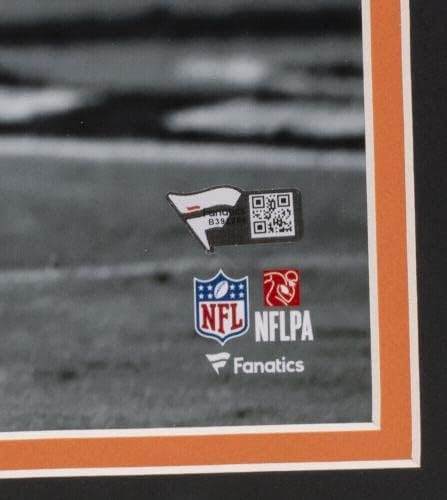 ג'ו בורו חתום מסגר 11x14 סינסינטי בנגלס באור זרקור קנאים - תמונות NFL עם חתימה