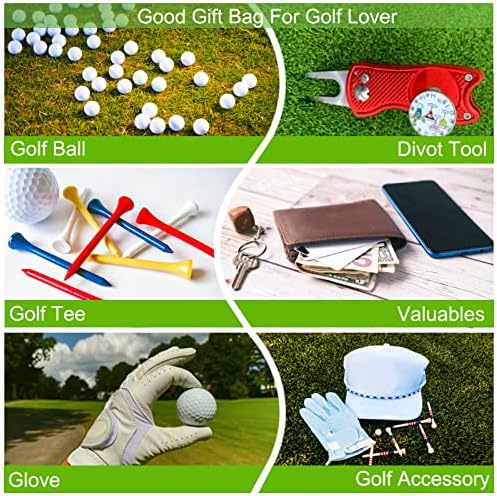 שקית כדורי גולף שקית, תיק אביזר גולף, אביזרי גולף לגברים, מארגן תיק גולף, כיס גולף דברי ערך גולף