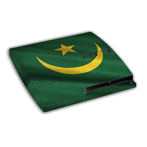 סוני פלייסטיישן 3 דק עיצוב עור דגל של מאוריטניה מדבקות מדבקת עבור פלייסטיישן 3 דק