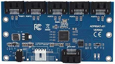 1 כדי 5 דיסק קשיח משכים כרטיס, מחשב האם, סאטה יציאת מכפיל סאטה 3.0 הרחבת כרטיס, תמיכה אטאפי