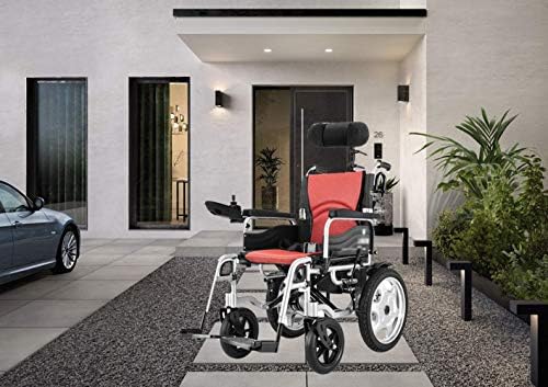 כיסא גלגלים נייד עם משענת ראש מתקפל וכבד החובה עם מושב חגורת חשמל או מניפולציה ידנית מתקפל תחבורה