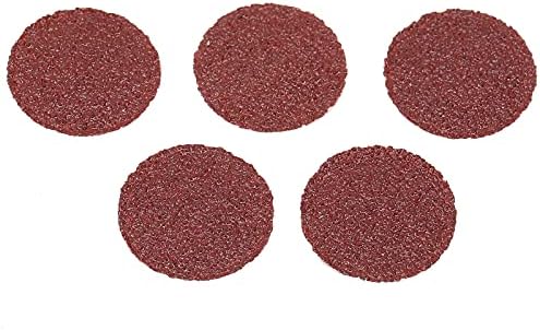 200 יחידים דיסק נייר זכוכית אדום 1 ב 25 ממ אחורי נוהר לחות הגנה על חום כלי מלטש, בשימוש נרחב באבן