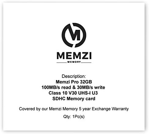 ממזי פרו 32 ג ' יגה-בייט 100 מגהבייט/ש 30 מחלקה 10 כרטיס זיכרון עבור ניקון קולפיקס ב700, ב600, ב500, ו300,