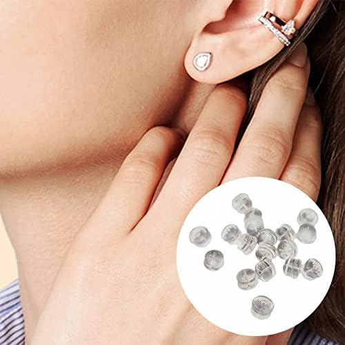 תקע אוזניים מפלסטיק DIY יפנית ואופנה קוריאנית המבורגר אוזן אוזניים פלסטיק סיליקון אנטי תלוש
