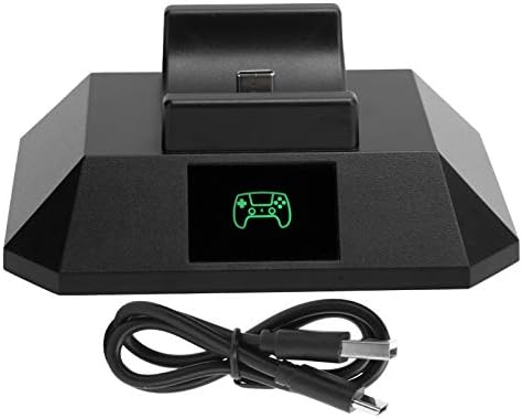 01 תחנת טעינה של בקר, מבקר מטען יחיד מטען Gamepad מטען עבור PS5 למשחק PS5