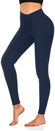 מכנסי יוגה של Bootcut של נשים - חותלות מתלקחות לנשים מותניים גבוהות אימון קרוסאובר טרקלין בלון שמלת ג'אז מכנסי