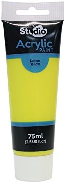 אולפן צבע אקרילי של מונט מארטה 75 מל - צהוב לימון