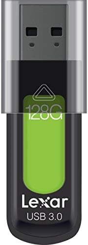 Lexar JumpDrive S57 128GB USB 3.0 סוג פלאש מסוג A, 150MB/S קריאה, 60MB/S כתיבה, ירוק