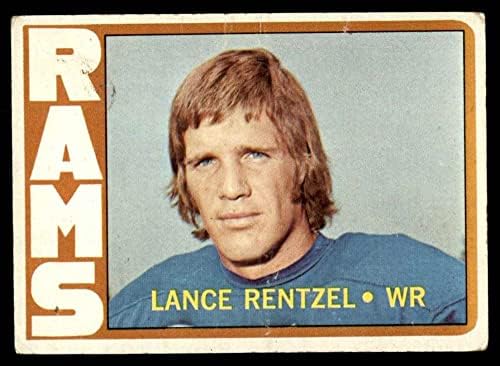 1972 Topps 81 Lance Rentzel Los Angeles Rams Rams טובים אוקלהומה