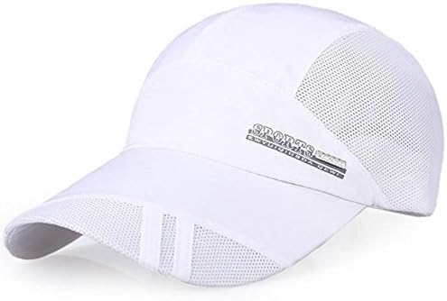 כובע מתקפל מהיר יבש קרם הגנה למבוגרים כובע רשת חיצוני כובע בייסבול בייסבול כובעי קרם הגנה כובעי