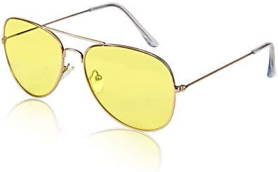 משקפי שמש של סאניפרו אביאטור משקפיים עדשות כהות צבעוניות מתכת הגנה על יו-וי-400