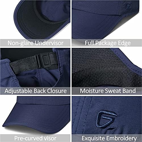 50 + קל משקל לנשימה חיצוני כובע עבור גברים ונשים