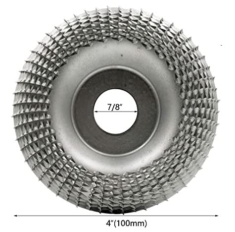 כלי עבודה מאוד חד טחינת דיסק 4 קוטר, 7/8 נשא-טונגסטן קרביד שוחק עיצוב גלגל עבור גילוף, מלטש, להרכיב