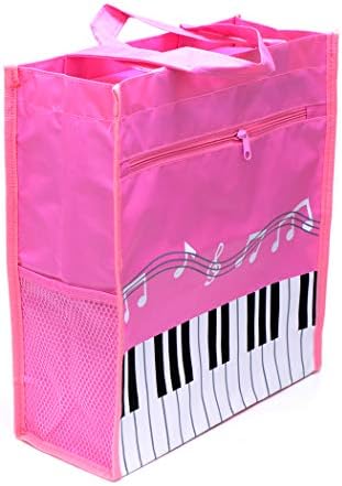 פסנתר מפתחות תיק לשימוש חוזר מכולת תיק כתף קניות תיק תיק למוסיקה מורה בנות מתנת תיק