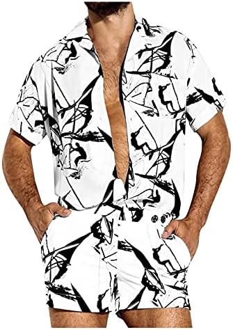 כפתור הוואי מזדמן של GXLong's Saxt Shirt Sets Sett