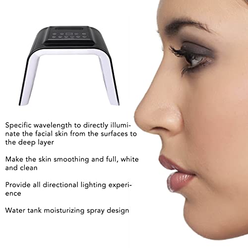 6 צבעים פנים טיפוח עור מכונה, 178 אור שבבי אור פוטודינמי פנים טיפול מכונה עור לחות פוטון מכונת