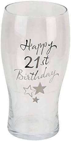 ג 'וליאנה יום הולדת 21 שמח כוס ליטר בקופסת מתנה ז31921 מאת ג' וליאנה