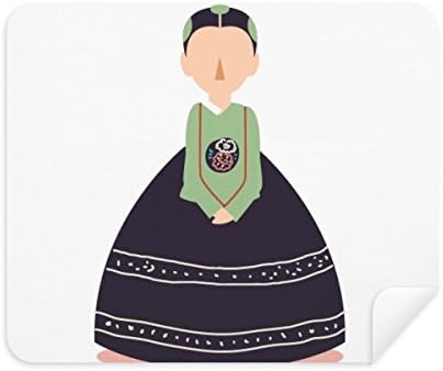 נשים מסורתי מותאם אישית בקוריאה ניקוי בד מסך מנקה 2 יחידות זמש בד