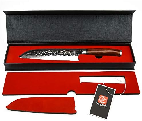 סכין שף של יארנה, סכין מטבח מקצועית בסנטוקו 7 אינץ