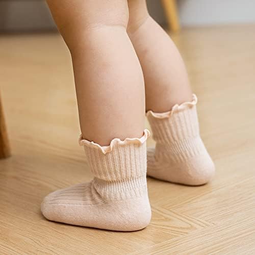 יינקסיבי לתינוק שאינו החלקה נגד גרביים אחיזת גרביים לבנות פעוטות פרעות מטומטמות