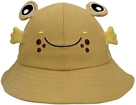 כובע דלי לילדים, כובעי שמש עד 50 + כובע חוף קיץ בנות כובע דיג רחב שוליים