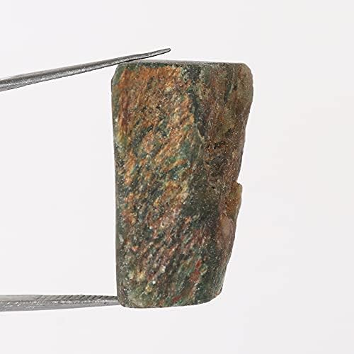 אבן ריפוי ירוקתית טבעית אפריקאית לריפוי, אבן ריפוי 39.50 CT