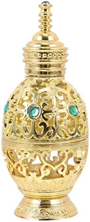 בקבוק בושם של Quul 10 מל בקבוק ניחוח ארומתרפיה בקבוק שמן אתרי בקבוק בושם ציפוי זכוכית ציפוי זהב