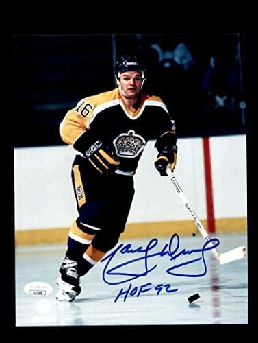 מרסל דיון JSA COA חתום 8x10 חתימה של צילום - תמונות NHL עם חתימה