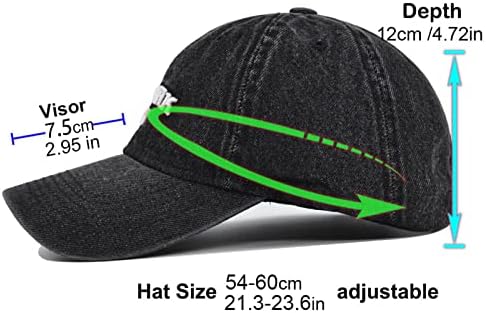 כובע בייסבול מקורי של ניו יורק ג'ינס וינטג 'שטף כובע אבא מתכוונן