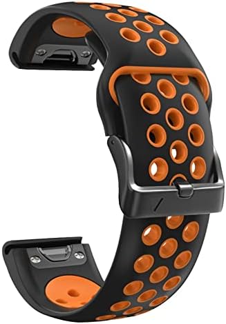 רצועות החלפת סיליקון של Mgtcar Smart Watch רצועות להחלפת סיליקון עבור Garmin Fenix ​​7 7x 6x Pro 5 5x Plus