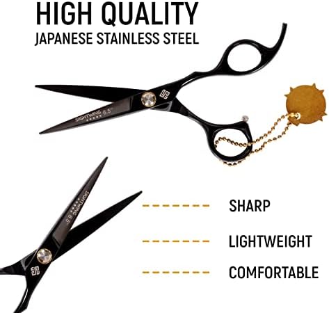 מספריים לשיער מקצועי 6.5 - גזירת חיתוך שיער יפנית, מספריים לחיתוך שיער ומספריים לשיער מקצועי