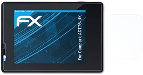 סרט הגנת המסך של Atfolix התואם למגן מסך קמפארק ACT76-UK, סרט מגן אולטרה-ברור FX